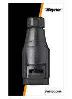 12V CONNECTOR CONTRA 13-POLES PVC (1PC) 12V CONNECTOR CONTRA 13-POLES PVC (1PC)