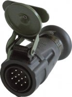 24V NATO PLUG 12-PIN (5935-12-188-1750) (VG96923B1-12P) (1PC)