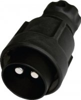 24V NATO PLUG 2-PIN WATERPROOF FOR 50MM2 CABLE (VG96917) (1PC)