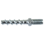 concrete screw hex external thread