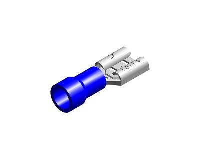 cable lug female semi insulated