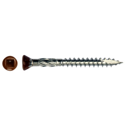 decking screw brown head