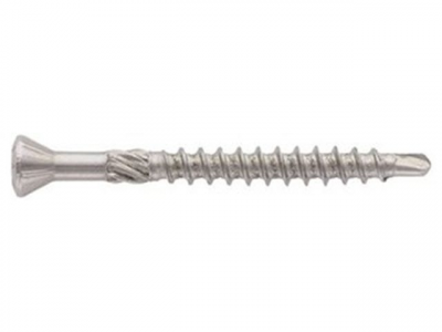 decking screw with drill point