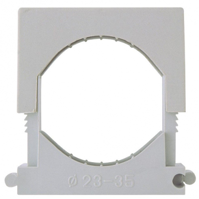 saddle clamp closed