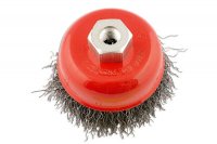 ABRACS 100MM X M14 CRIMP WIREBRUSH S/S (1PC) ABRACS 100MM X M14 CRIMP WIREBRUSH S/S (1PC)