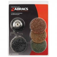 ABRACS 3 ROLOC SURFACE CONDITIONING KIT (1PC)