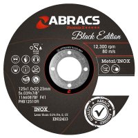 ABRACS ÉDITION NOIRE 115 MM X 1,0 MM X 22 MM INOX (ÉTAIN) (1PC)