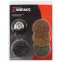 ABRACS QUICKLOCK 3 OPPERVLAKTE BEHANDELINGPADS SET (1ST)