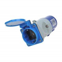 ADAPTATEUR FICHE CEE VERS PRISE SCHUKO (1PC) ADAPTATEUR FICHE CEE VERS PRISE SCHUKO (1PC)