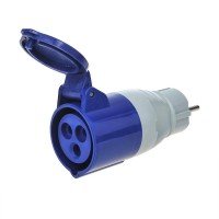 ADAPTER FROM SCHUKO TO CEE (1PC)
