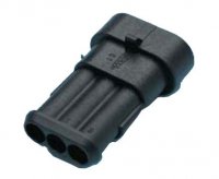 AMP SUPERSEAL (#1.5) 3-PIN MALE (10PCS) AMP SUPERSEAL (#1.5) 3-PIN MALE (10PCS)
