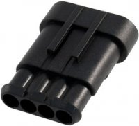 AMP SUPERSEAL (#1.5) 4-PIN MALE (1PC)