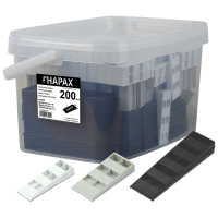ASSEMBLY BLOCKS SERRATED /200 PCS