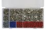 ASSORTIMENT ONGEISOLEERD KABELSCHOENEN EN SEALS VAG #1,5 #3,5 #6,3MM 1200-DELIG (1ST)