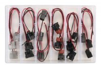 ASSORTMENT JAPANESE INJECTOR CONNECTORS 18-PART (1PC) ASSORTMENT JAPANESE INJECTOR CONNECTORS 18-PART (1PC)