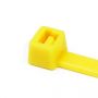 ATTACHES-CÂBLE JAUNE 3,6X292 (100PC)