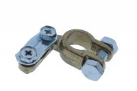 BATTERY TERMINAL L-TYPE 12-24V 10-50MM² ALUMINIUM PLATE NEGATIVE (1 PC) BATTERY TERMINAL L-TYPE 12-24V 10-50MM² ALUMINIUM PLATE NEGATIVE (1 PC)