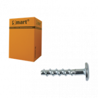 BETONSCHROEF MET FLENSKOP VERZINKT 6X5X40 (100) BETONSCHROEF MET FLENSKOP VERZINKT 6X5X40 (100)