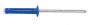 BLINDKLINK SPREIDNAGEL TRIFORM PBK AL/AL BLAUW 4,8X25MM (5,0-12,0) (250)