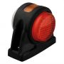 BREEDTELICHT 12/24V ROOD/WIT/ORANJE 101X82MM LED (1ST)