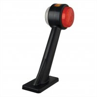 BREEDTELICHT 12/24V ROOD/WIT/ORANJE 166X193MM LED LINKS (1ST)