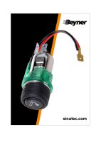 BRIQUET CIGARETTE INTÉGRÉ AVEC ÉCLAIRAGE 12V (1PC)