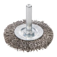 BROSSE MÉTALLIQUE ROTATIVE 6MM 50MM (1PC) BROSSE MÉTALLIQUE ROTATIVE 6MM 50MM (1PC)