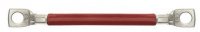 CABLE DE CONNEXION BATTERIE ISOLE 16 MM² 8MM BORNES A ANNEAU 915MM ROUGE (10PCS)