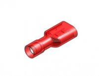CABLE LUG THERMOSEAL FEMALE RED 6.3MM (5PCS)