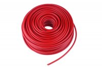 CÂBLE PVC 10,0MM² ROUGE (1M-30/ROULEAU) (1PC)