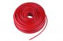 CÂBLE PVC 10,0MM² ROUGE (1M-30/ROULEAU) (1PC)