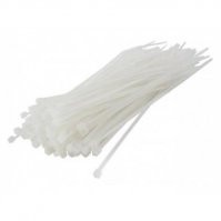 CABLE TIE WHITE 7.6X540 (100PCS)