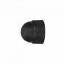 CACHE-ÉCROU HEXAGON NOIR M6 HEX 10 (100)