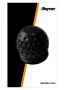 CASQUETTE CROCHET DE REMORQUAGE GOLFBALL NOIR (1PC)