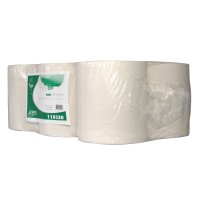 CENTERFEED 1-LAYER RECYCLED WHITE 20X300 MIDI ROLL (6PCS)