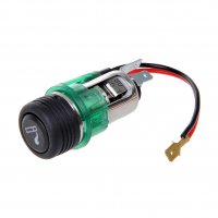 CIGARETTE LIGHTER BUILT-IN BOX + LIGHTING 12V (1PC)