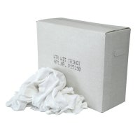 CLEANING RAGE WHITE TRICOT + COLOURED EDGE 10 KG (1PC)