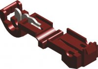 CLICK-IN CONNECTOR RED (5PCS)