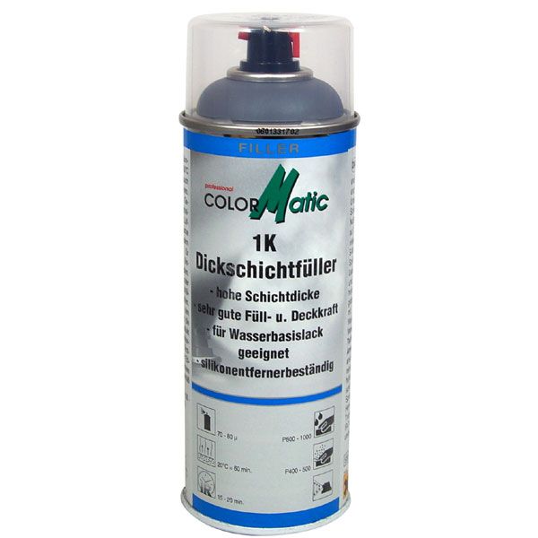 colormatic 1k high build filler graphite gris 1pc colormatic 1k high build filler graphite gris 1pc