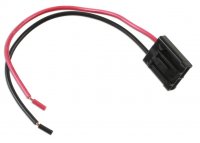 CONNECTOR 6.3MM IN CASING 2-PIN (2PC) (1PC)