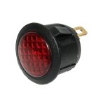 CONTROLE LICHT 20MM ROND LED AMBER 12V (1ST)