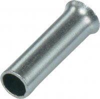 CORD END TERMINAL UNINSULATED L=8 1,5MM2 (1000)