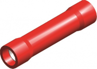 COSSES PREISOLEES EN PVC STANDARD INSULATED BUTT CONNECTORS ROUGE 0,5-1,5