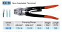 CRIMPING PLIERS FOR UNINSUL STARTER LUGS 1,5-16MM² (1PC)