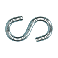 CROCHETS-S OUVERTS ACIER ZINGUÉ 8,0MM (50) CROCHETS-S OUVERTS ACIER ZINGUÉ 8,0MM (50)