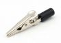 CROCODILE CLIP BLACK 5AMP 4MM2 (1PC)