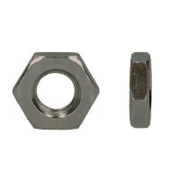D439B STAINLESS A2 HEXAGON THIN NUTS FINE LEFT-HAND THREAD M16X1,50 (50)