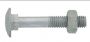 D603/555 4.6 BOULON DE COMMERCE GALVANISÉ À CHAUD M8X25 (200)