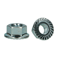 D6923 |8| ECROU À EMBASE CRANTÉE ZN M4 (1000)