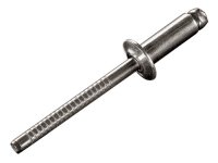 D7337- ISO 15983 RIVETS TÊTE PLATE RONDE AL/AL 4,0X10MM 5,0-6,5 (1000)